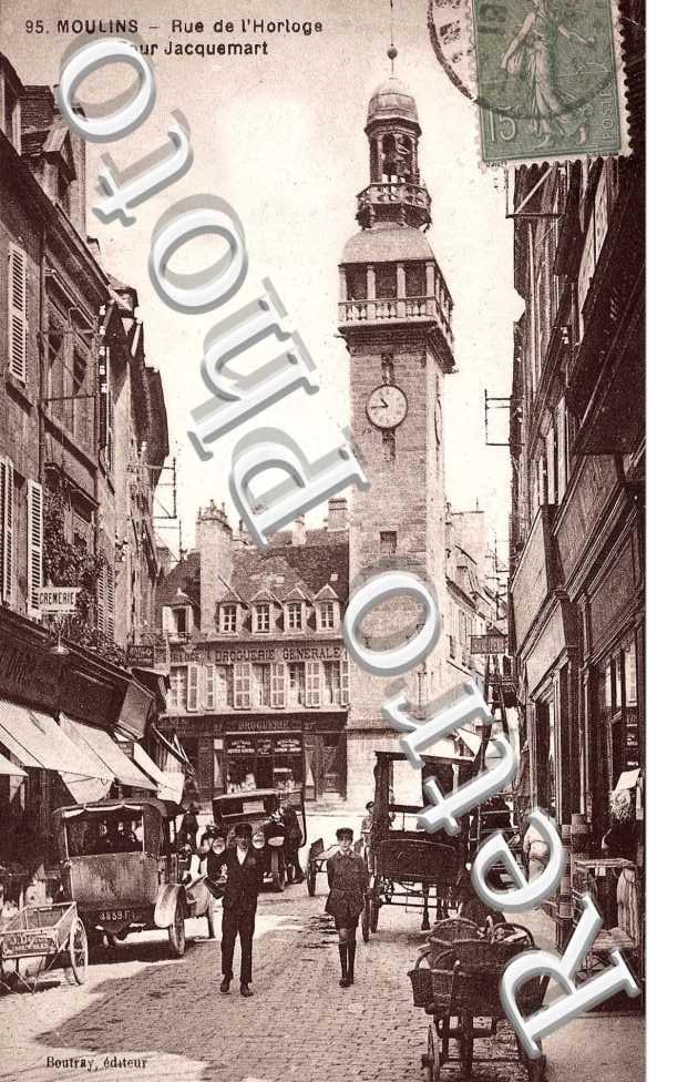 RUE DE L'HORLOGE ET TOUR JACQUEMART