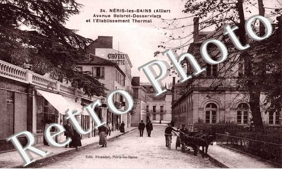 Avenue BOISROT DESSERVIERS ET L'ETABLISSEMENT THERMAL