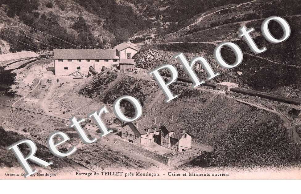 Le Barrage, Usine et Batiments ouvriers