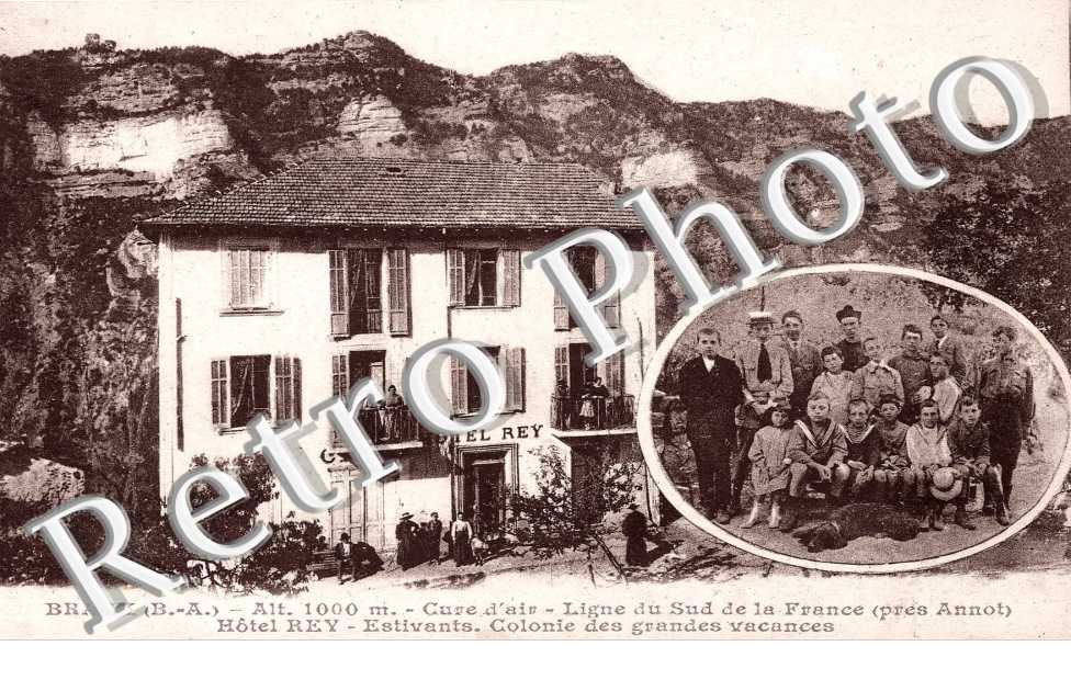 cure d'air Ligne du sud de la France  Hotel Rey  Estivants  Colonie des grandes vacances
