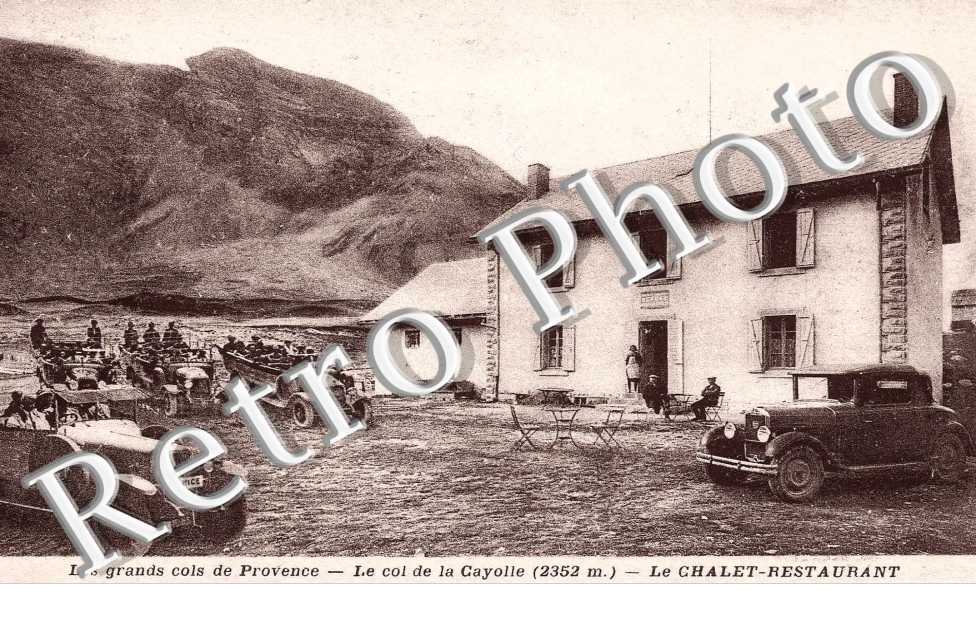 Le col de la Cayolle - le chalet-restaurant
