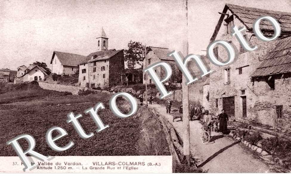 la grande rue et l'eglise