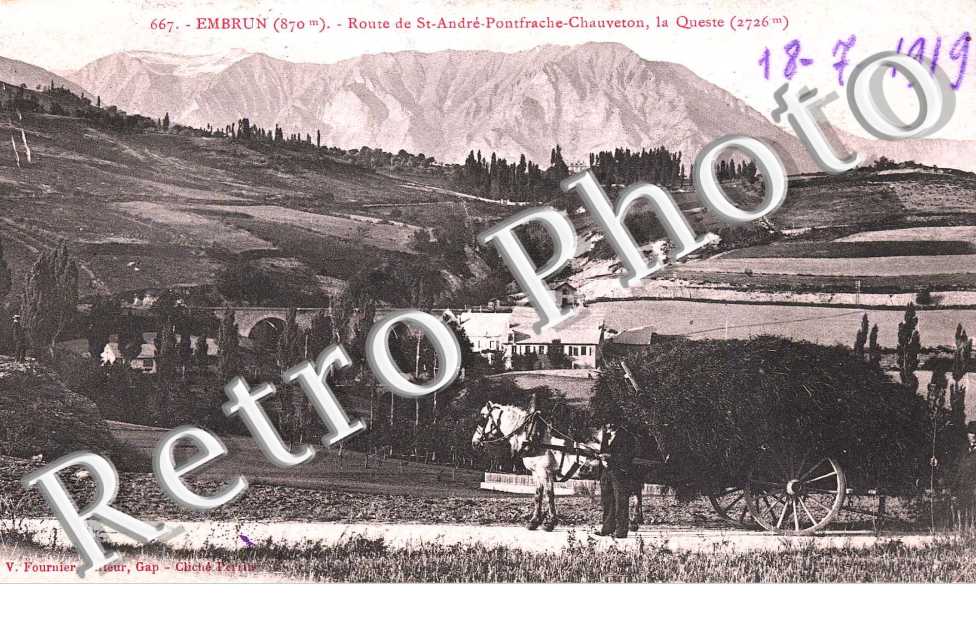 route de Saint-Andre-Pontfrache-Chauveton, la Queste