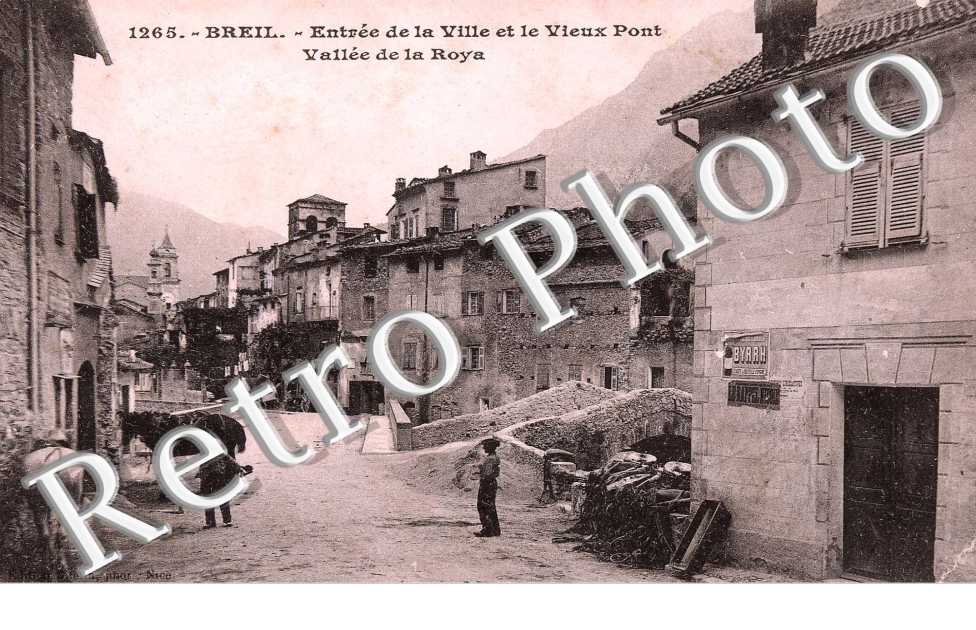Entree de la ville et le vieux pont