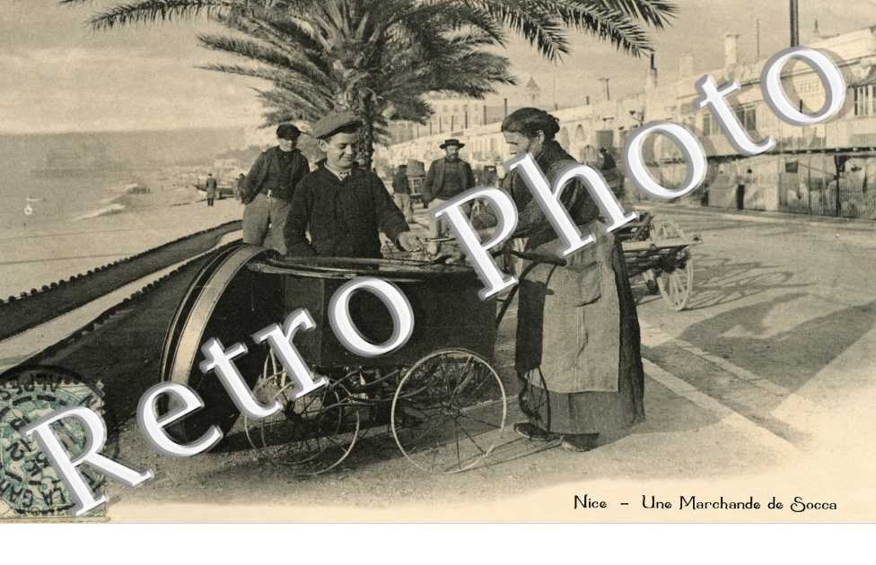 Une marchande de Socca