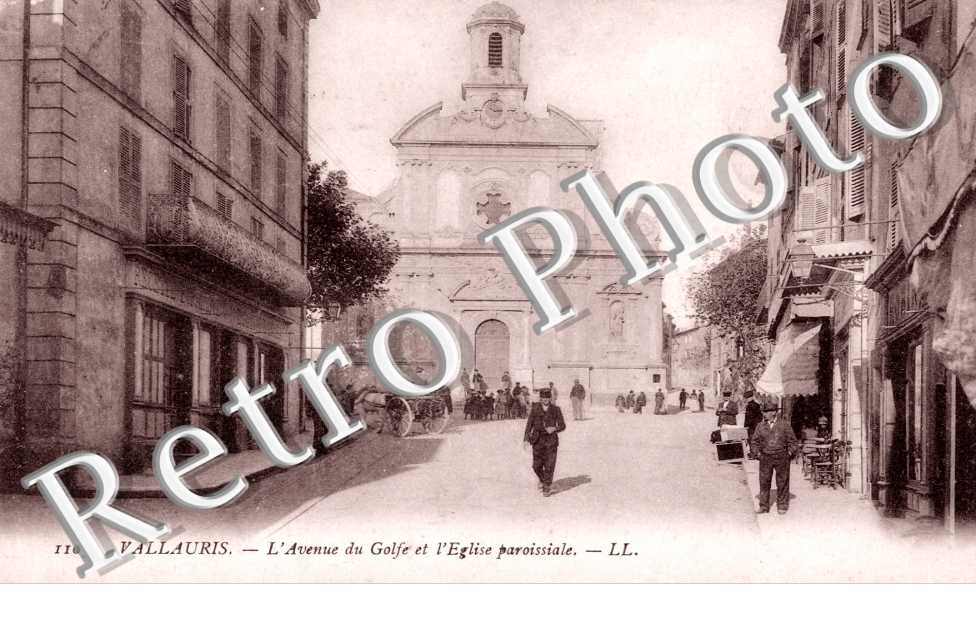 Avenue du Golfe et eglise