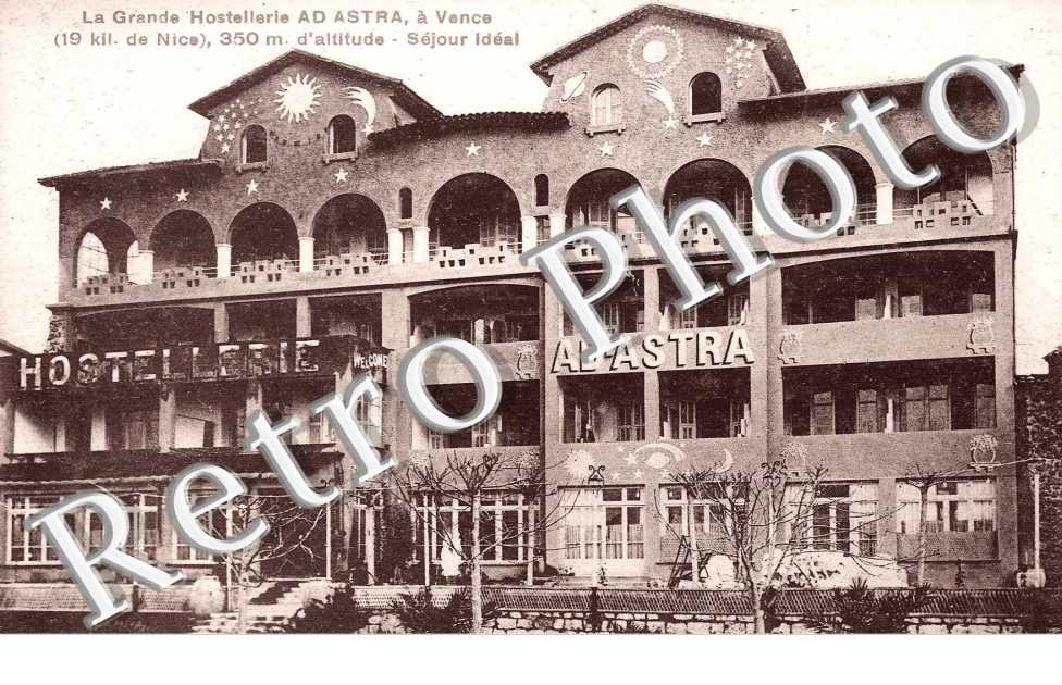 la Grande Hostellerie Ad Astra, 350 metres d'altitude