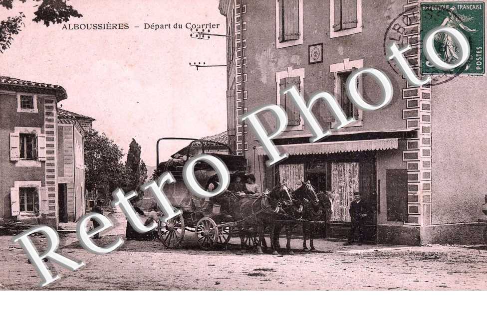 depart du courrier 