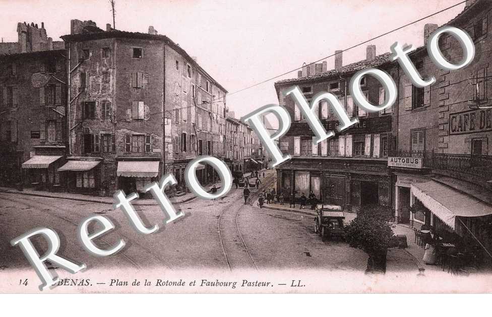 Plan de la Rotonde et Faubourg Pasteur