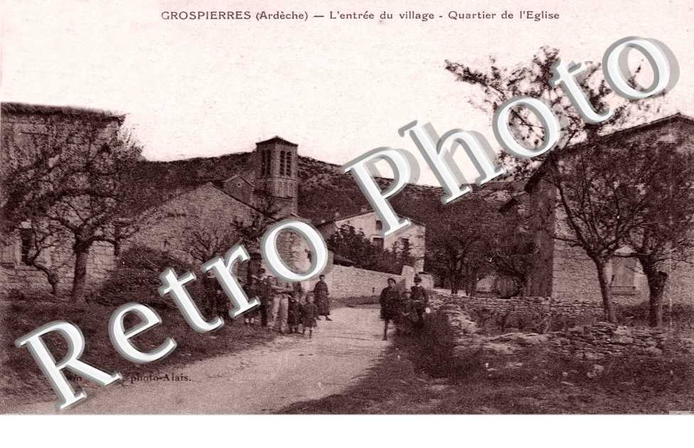Entree du village - quartier de l'eglise