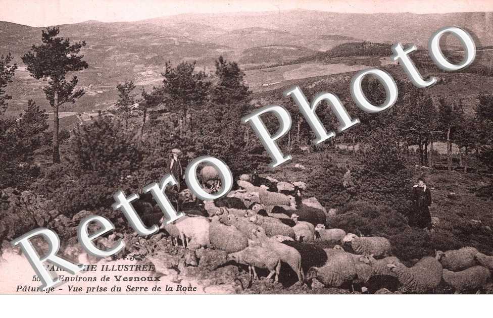 Vue prise du Serre de la Roue