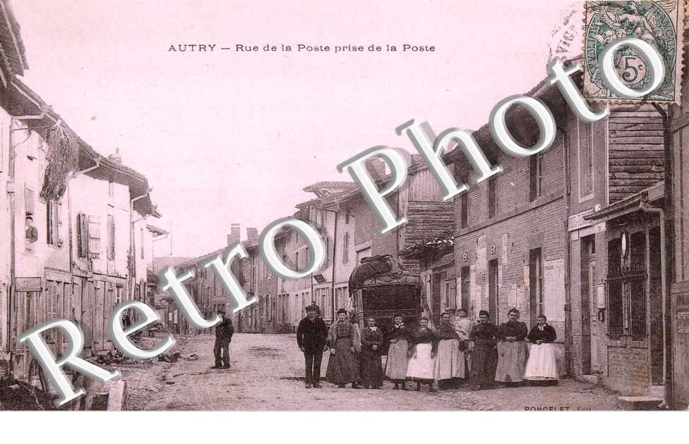 rue de la Poste prise de la poste