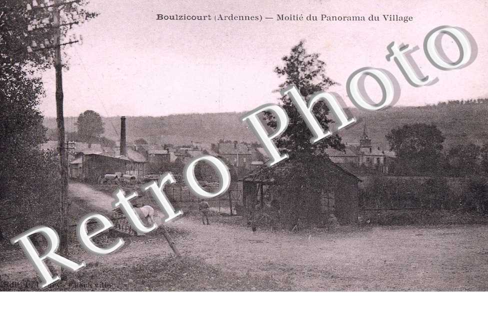 Moitie du panorama du village