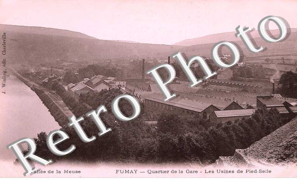 quartier de la gare, les usines de Pied-Selle