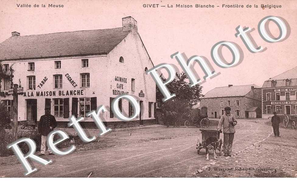La Maison Blanche - frontiere de la Belgique