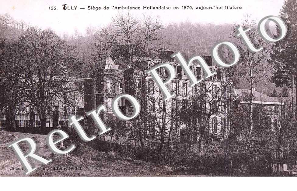 siege de l'ambulance Hollandaise en 1870 aujourd'hui filature
