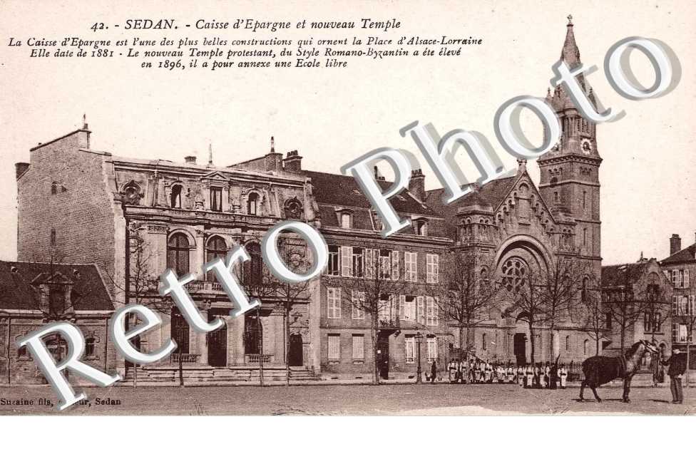Caisse d'épargne et nouveau temple