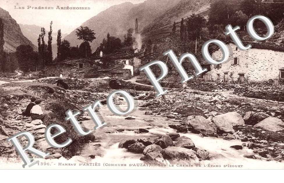 Hameau d'Arties - Sur le chemin de l'etang d'Izourt