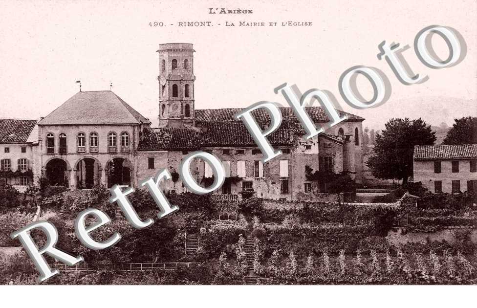 la mairie et l'eglise