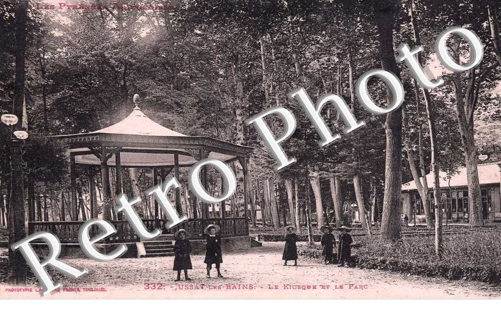 le kiosque et le parc