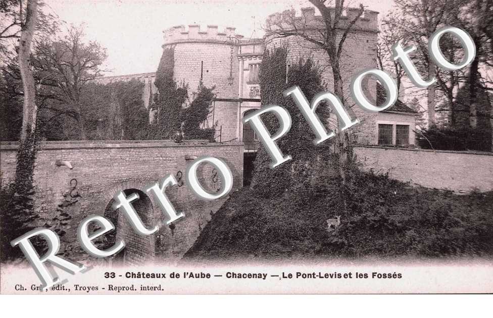 Le Pont Levis et les Fosses du Chateau