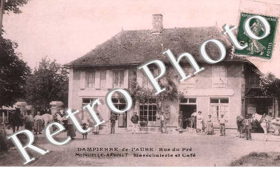 Rue du pre - Menuelle-Arbinet - Marechalerie et cafe