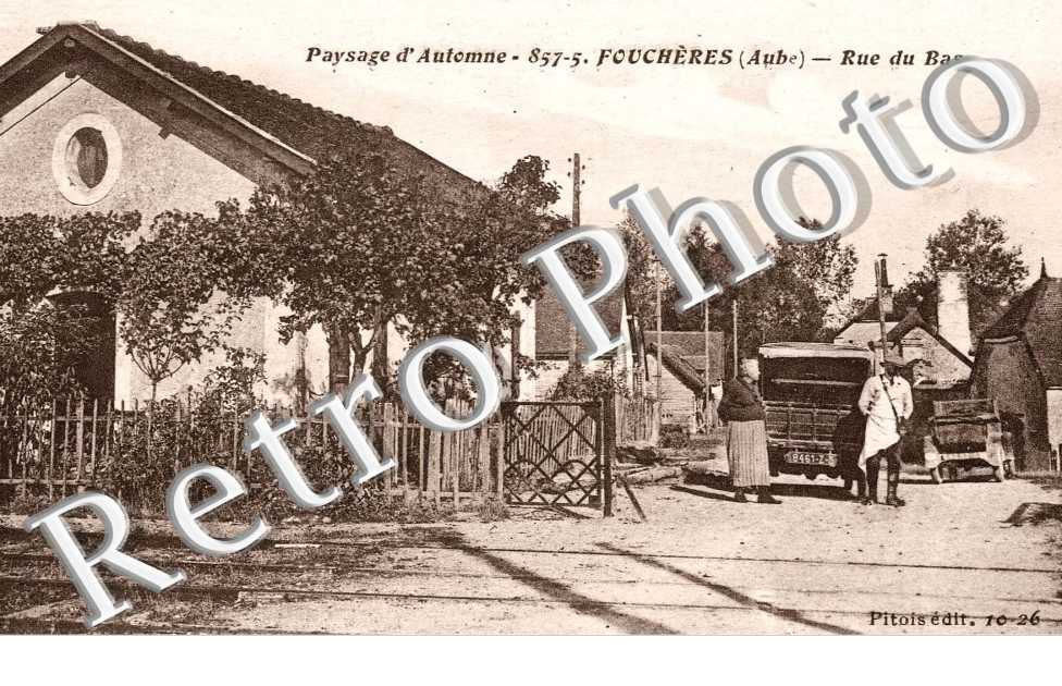  Paysage d'automne  Rue du bas