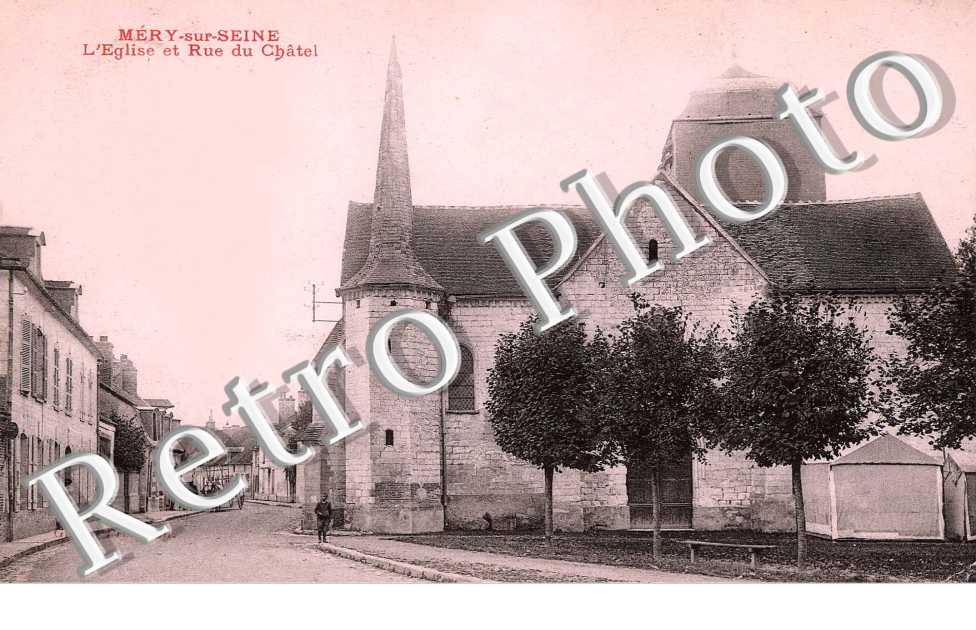 L'Eglise et Rue du Chatel