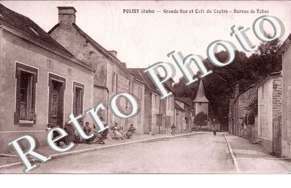 Grande Rue et cafe du centre, bureau de tabac