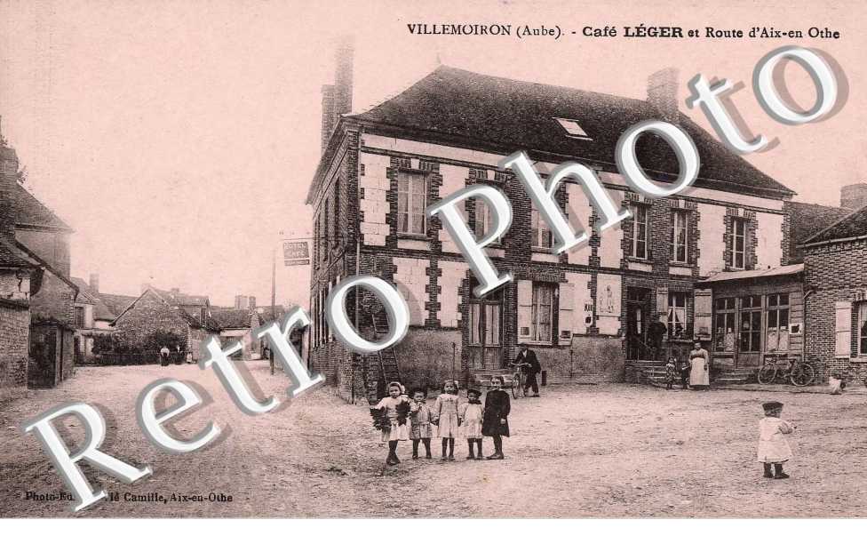 cafe Leger et route d'Aix-en-Othe