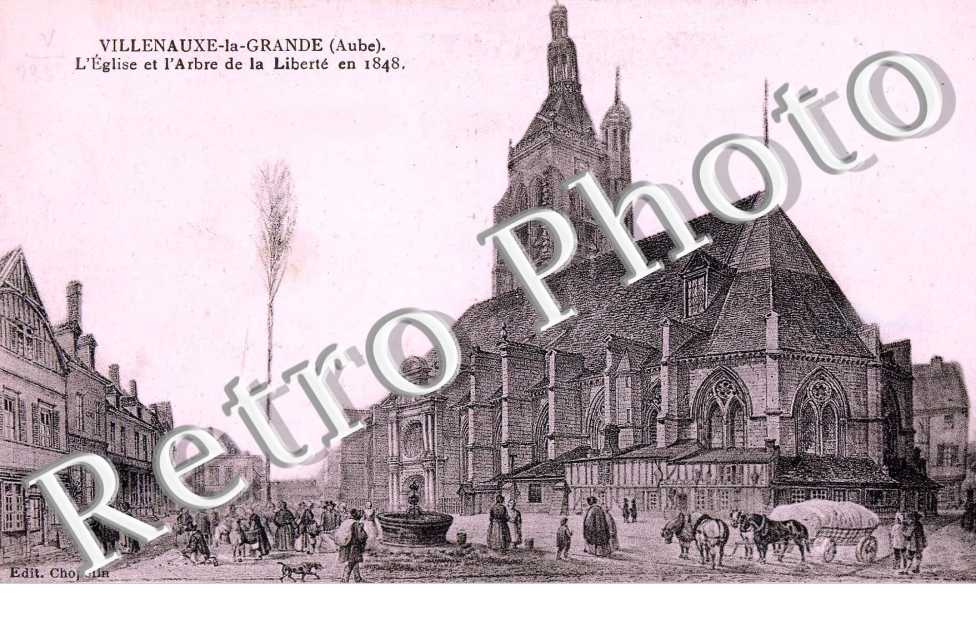 L'Eglise et l'Arbre de la Liberte en 1848