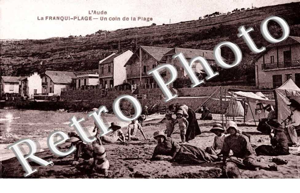 La Franqui-plage - un coin de la plage