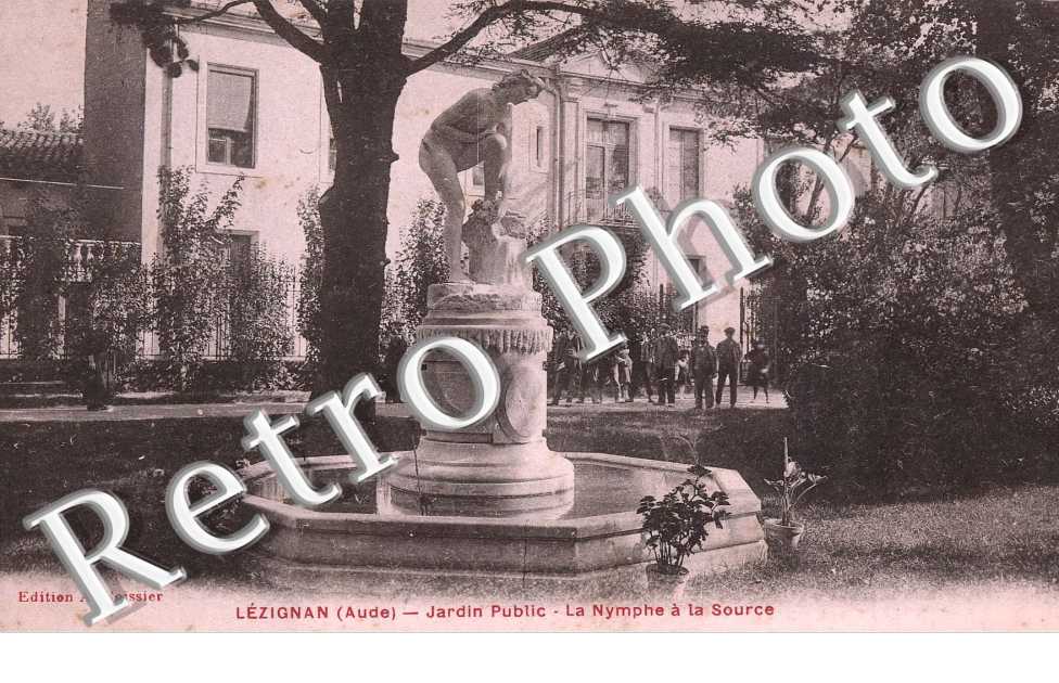 jardin public la nymphe a la source
