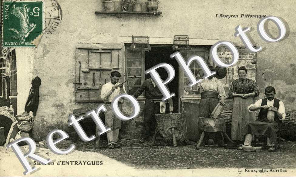 les sabotiers d'Entraygues