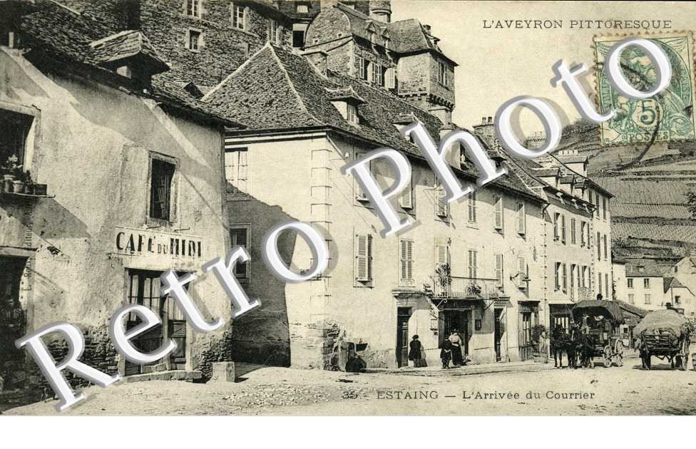 l'arrivee du courrier