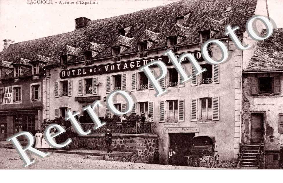 Avenue d'Espalion - Hotel des Voyageurs Belmon