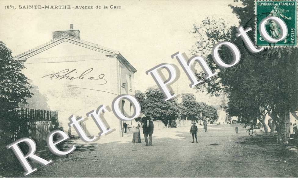 Sainte Marthe, Avenue de la Gare