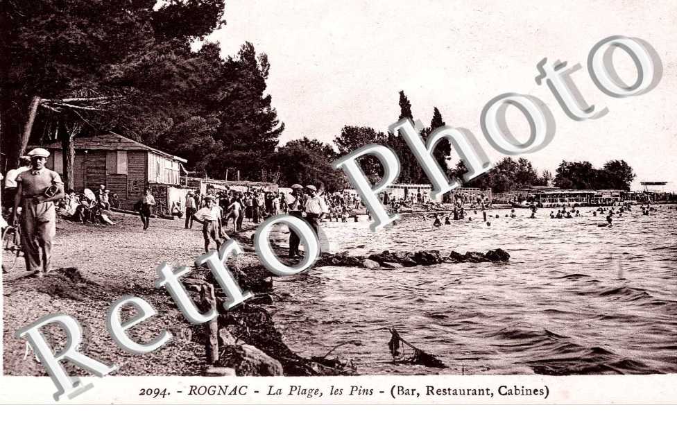 La Plage, les Pins