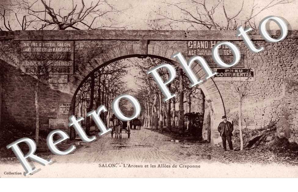 L'arceau et les allees de Craponne