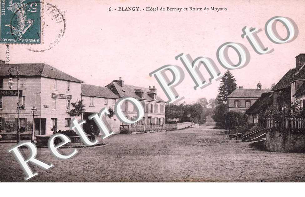 hotel de Bernay et route de Moyaux