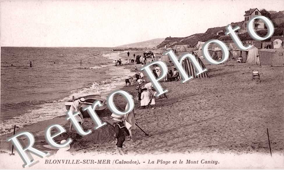 la plage et le mont canisy