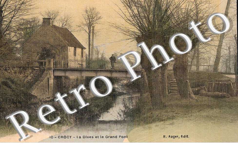 la Dives et le grand pont