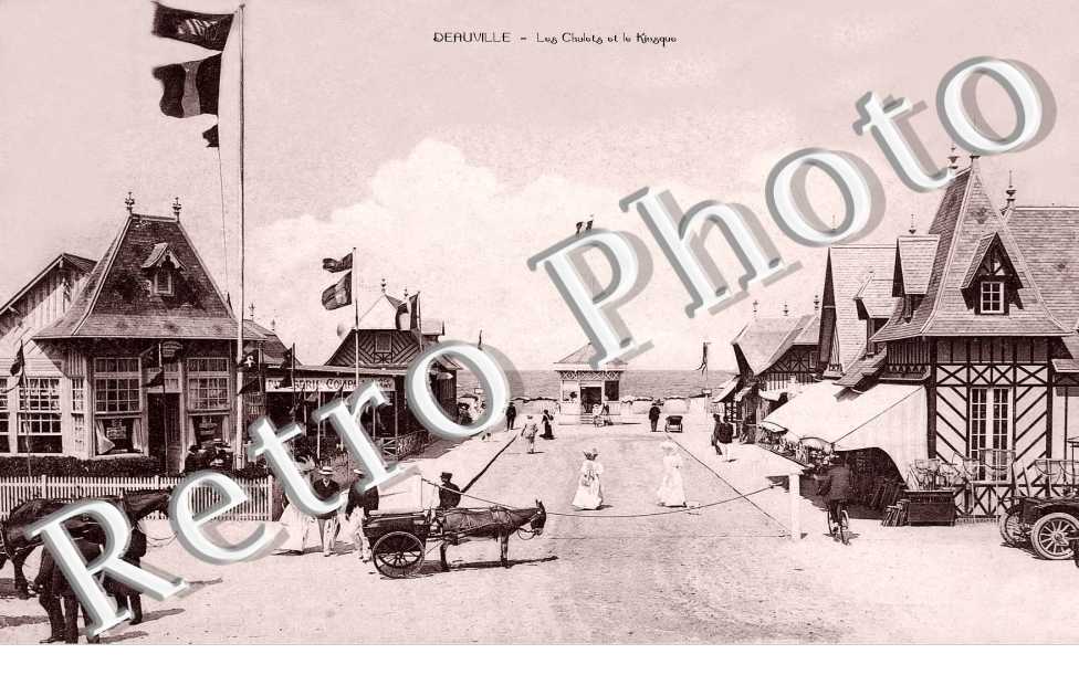 les chalets et le kiosque
