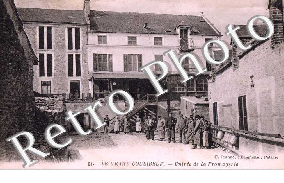 Couliboeuf - Entree de la fromagerie