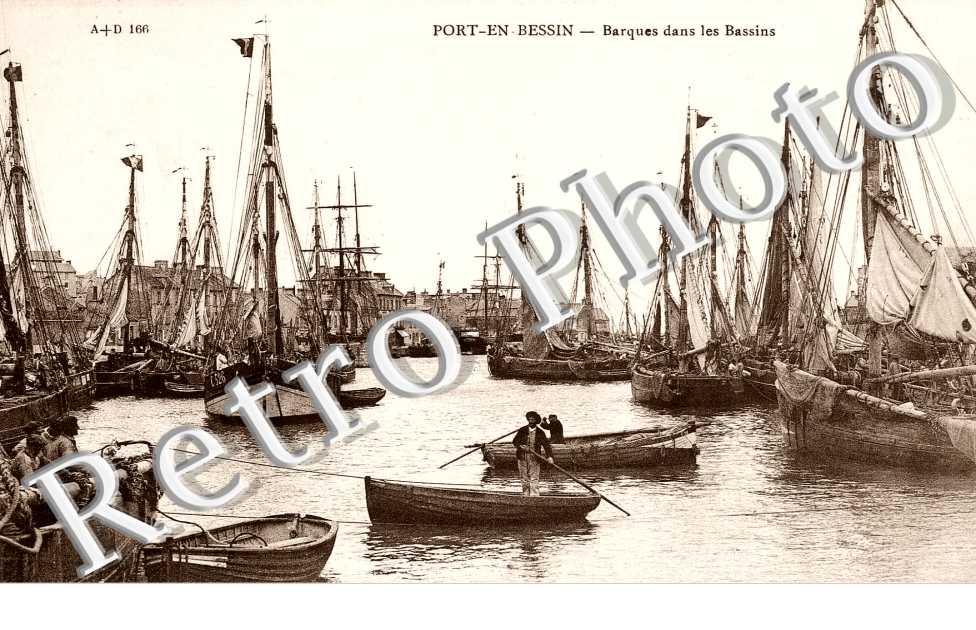 barques dans les bassins