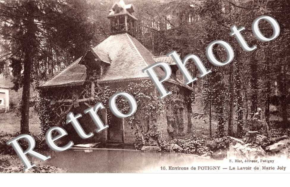 Le lavoir et Marie Joly
