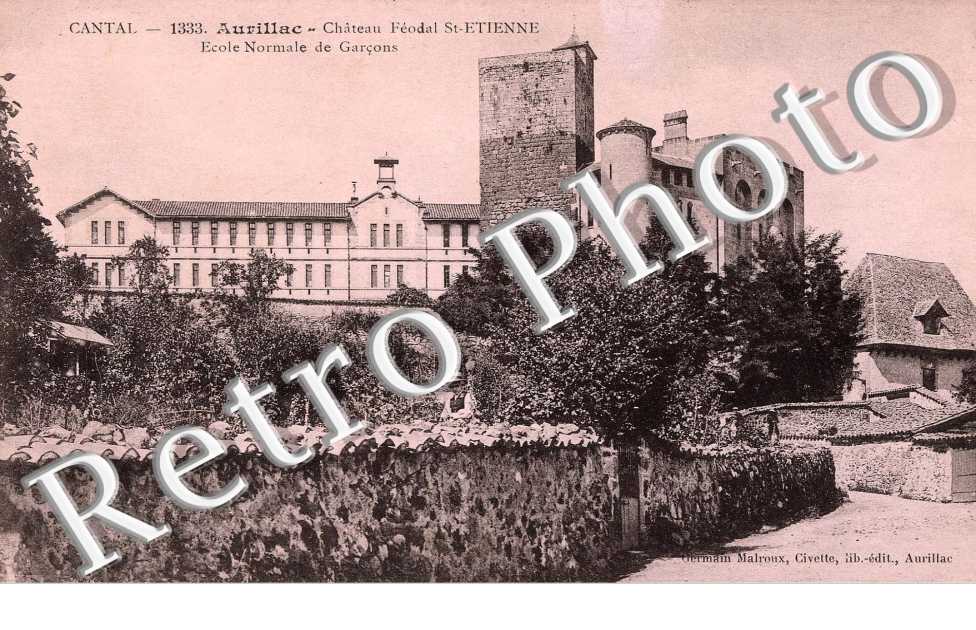 Ecole normale de garcons - chateau feodal St-Etienne