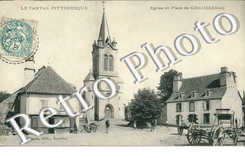 La place et l'eglise