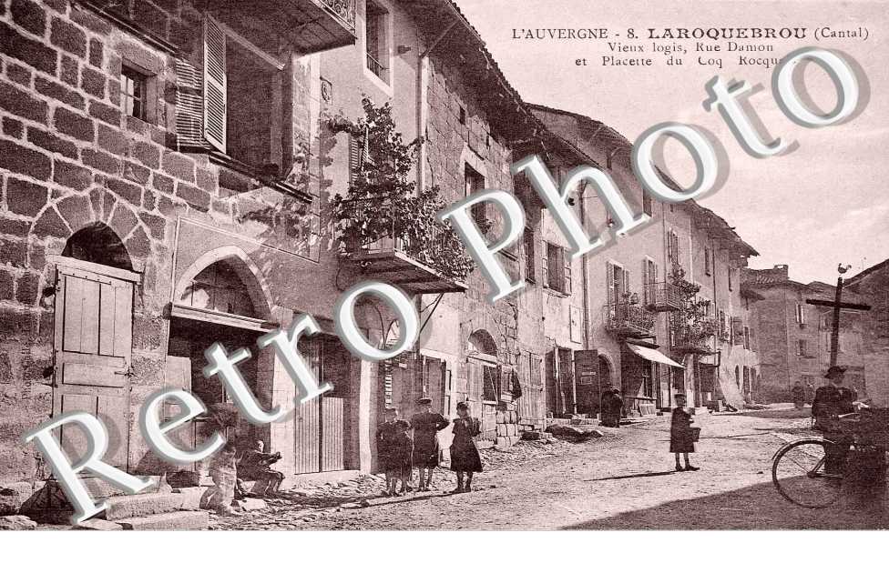 vieux logis rue damon et placette du coq rocquais