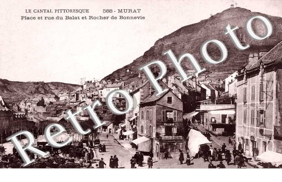Place et rue du balat et rocher de Bonnevie
